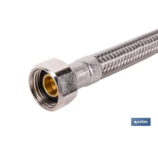 CONEXIÓN FLEXIBLE INOX. H3/8- H3/8 50 CM
