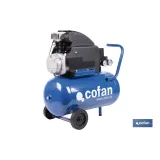COMPRESOR LUBRICADO MODELO AUSTRO  230V 24L/2HP