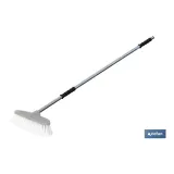 BARRA METAL CEPILLO LAVACOCHES+ENCHUFE RÁPIDO 90cm.
