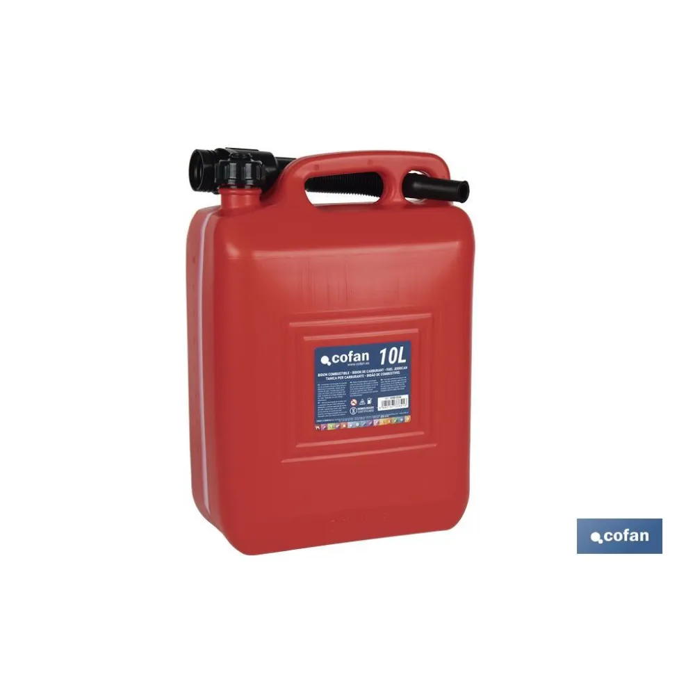 BIDÓN DE COMBUSTIBLE 10 L VENTA UNITARIA