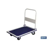 CARRO PLATAFORMA PLEGABLE ACERO 915x615x860 MM