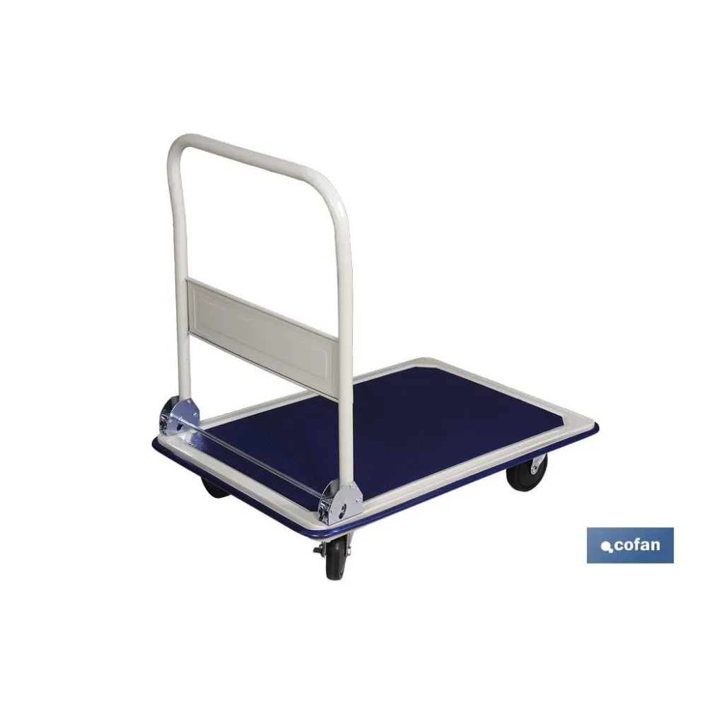 CARRO PLATAFORMA PLEGABLE ACERO 915x615x860 MM