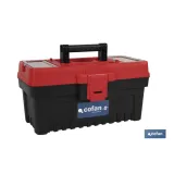 CAJA DE HERRAMIENTAS SEMIPROFESIONAL 360 X 193 X 186 MM