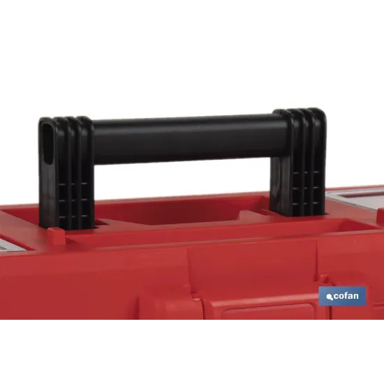 CAJA DE HERRAMIENTAS SEMIPROFESIONAL 360 X 193 X 186 MM
