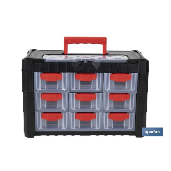 ARMARIO 9 GAVETAS 400 X 200 X 260 MM
