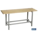 BANCO DE VESTUARIO MADERA L-1000 MM