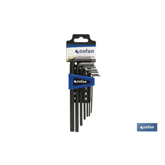 SET LLAVES HEXAG. 7 Uds. (2,5-10)
