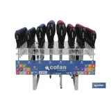 EXPOSITOR DESTORNILLADORES 48 PCS.