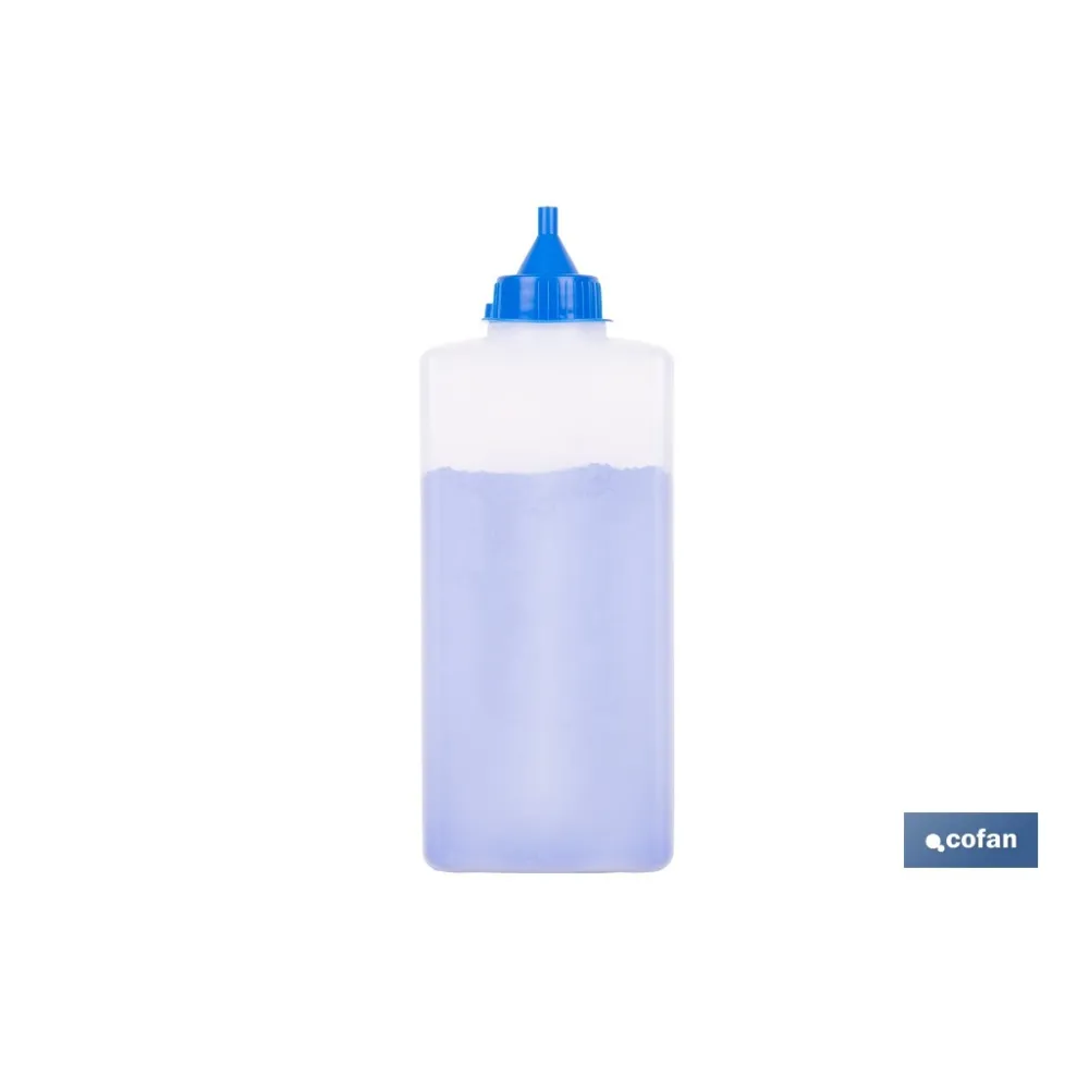 FRASCO DE POLVO AZUL 500 GRS