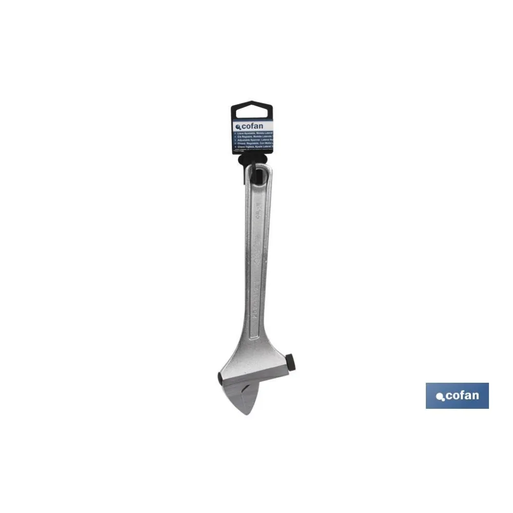 LLAVE AJUSTABLE MOLETA LATERAL 10
