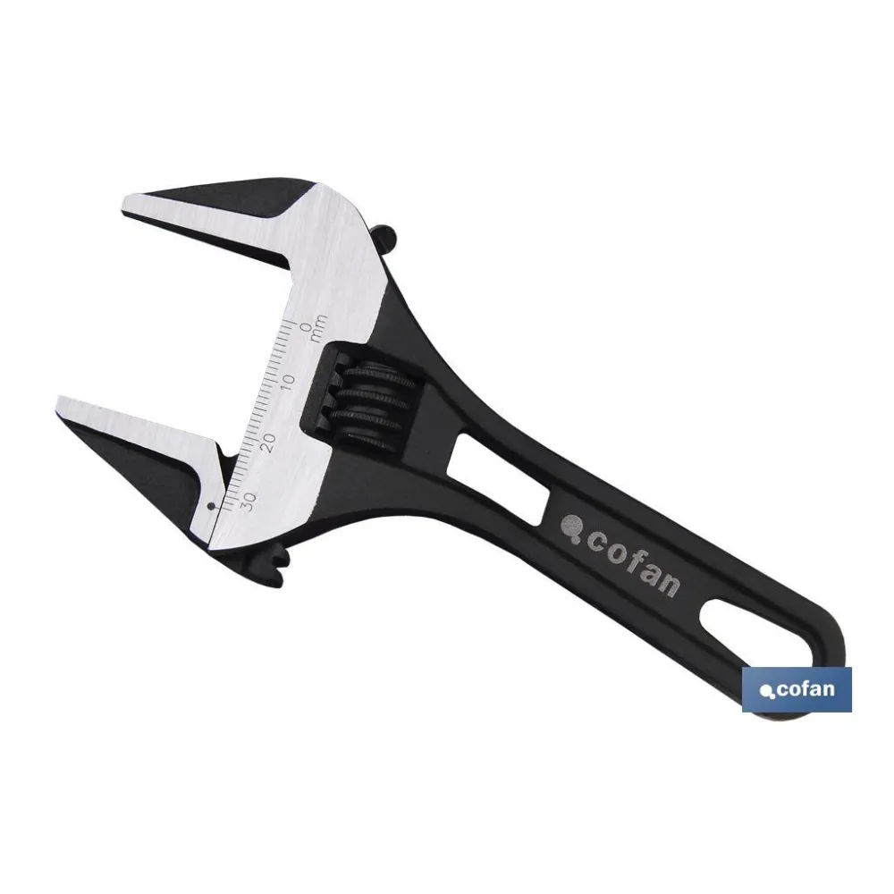 LLAVE AJUSTABLE GRAN APERTURA 8 CORTA