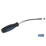 DESTORNILLADOR PORTAPUNTAS VARILLA FLEXIBLE