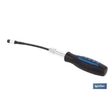 DESTORNILLADOR PORTAPUNTAS VARILLA FLEXIBLE