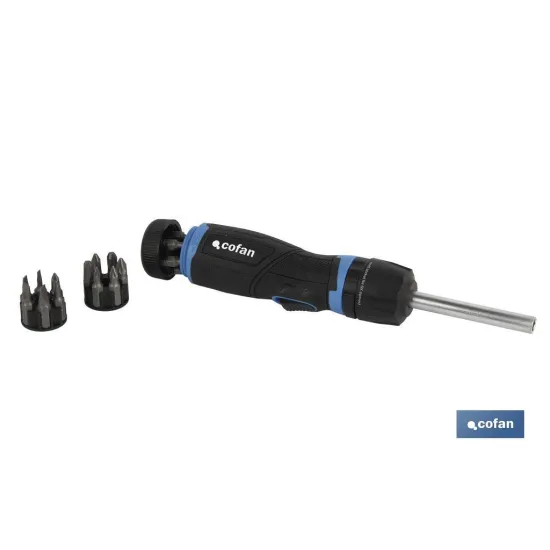 SET DESTORN. CARRACA T 19 PCS CONVERTER 5:1 VELOC.