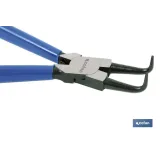 ALICATES CIRCLIP INTERIOR CURVO M-125 MM