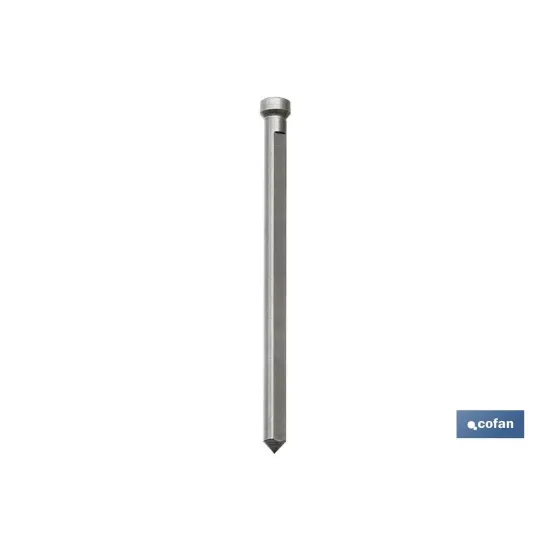 PUNZÓN TALADRO ELECTROMAGNÉTICO 6,35ø L77mm