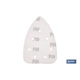 HOJA DE LIJADO LIJADORA MOUSE 7 AGUJEROS 100 X 140 MM G 80
