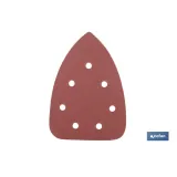 HOJA DE LIJADO LIJADORA MOUSE 7 AGUJEROS 100 X 140 MM G 180