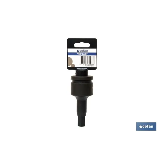 VASO IMPACTO 3/4 HEXAG. MACHO 10 MM