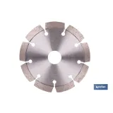 DISCO DIAMANTE MODELO CANTERO 115MM.