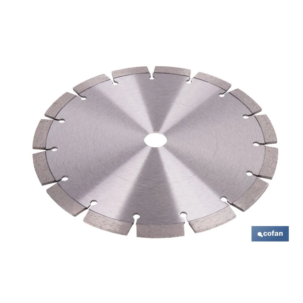 DISCO DIAMANTE MODELO CANTERO 230MM.