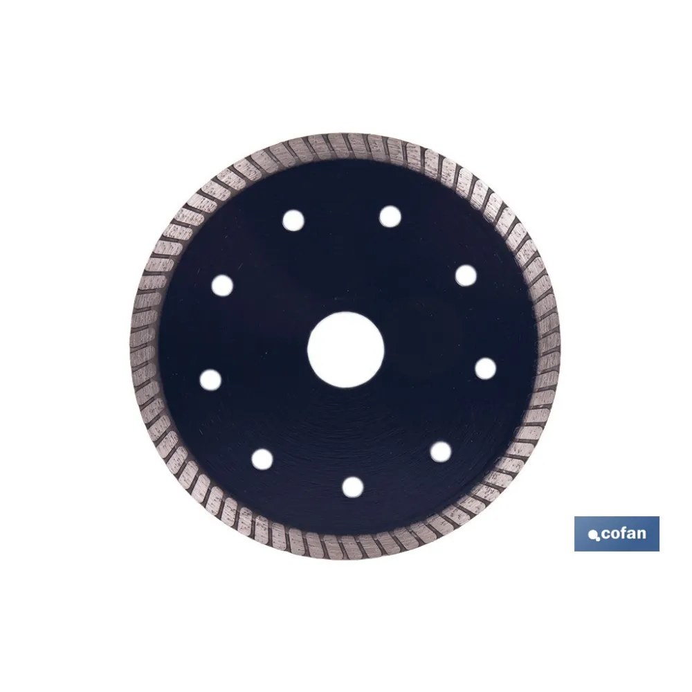 DISCO DIAMANTE TURBO EXTRAFINO 125MM.