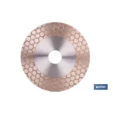 DISCO PORCELANICO DUAL CORTAR Y DESBASTAR 115MM H22,2