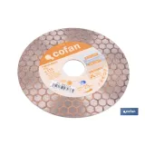 DISCO PORCELANICO DUAL CORTAR Y DESBASTAR 115MM H22,2