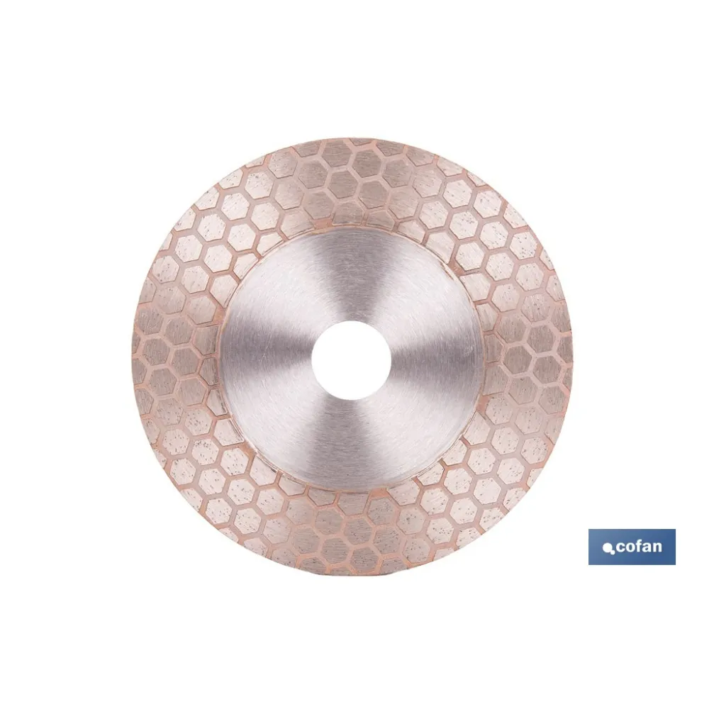 DISCO PORCELANICO DUAL CORTAR Y DESBASTAR 125MM H22,3