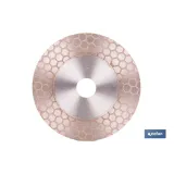 DISCO PORCELANICO DUAL CORTAR Y DESBASTAR 125MM H22,3