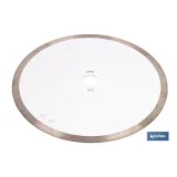 DISCO PORCELANICO MAQUINAS DE MESA 250mm - H25,4