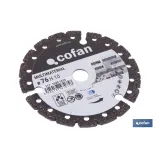 DISCO DIAM. MULTIMATERIAL 76MM H10