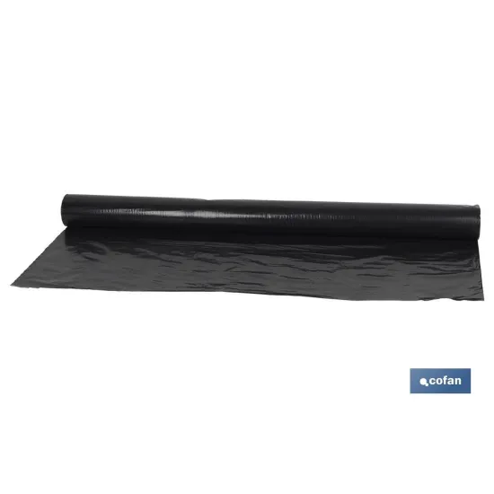 ROLLO FILM PE NEGRO GALGA 200 4 X 10mt