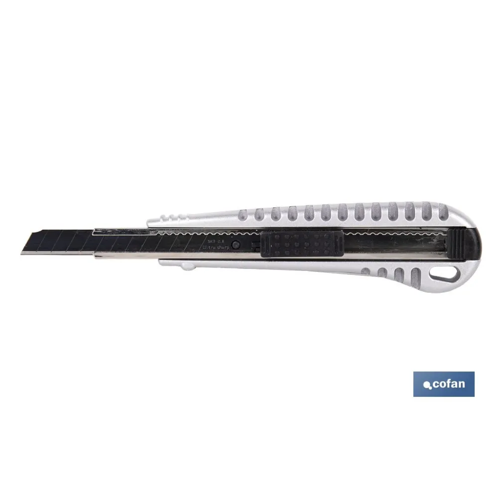 CÚTER DE ALUMINIO 9 MM