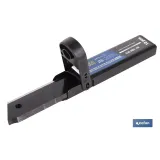 RECAMBIO 10 UDS. HOJA NEGRA SK2 65HRC PARA CÚTER 25 X 126 X 0,7 MM