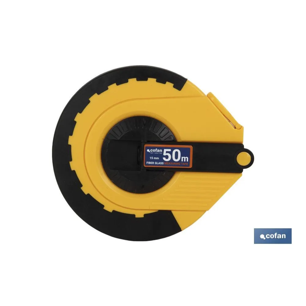 CINTA MÉTRICA FIBRA VIDRIO/ABS  50 Mts