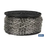 CADENA CALIBRADA DIN 766 M10 INOX A4 (METRO)