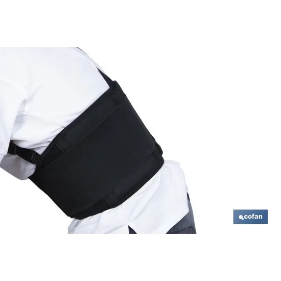 FAJA DE TRABAJO CON TIRANTES TALLA XL
