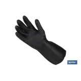 GUANTE NEGRO NEOPRENO 100% T 10 VENTA UNITARIA