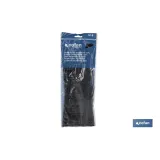 GUANTE NEGRO NEOPRENO 100% T 8 VENTA UNITARIA