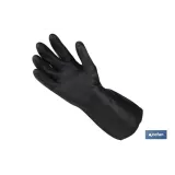 GUANTE NEGRO NEOPRENO 100% T 9