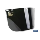 PLASTICO PROTECTOR OSCURO 400 MM.