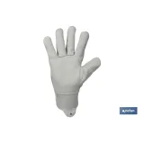 GUANTE AJUSTABLE PIEL FLOR REFORZADO TALLA 10