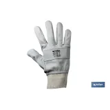 GUANTE AJUSTABLE PIEL FLOR REFORZADO TALLA 9