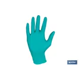 CAJA 100 UDS. GUANTES NITRILO VERDE COFAN PROTECCION FITOSANITARIOS T-M