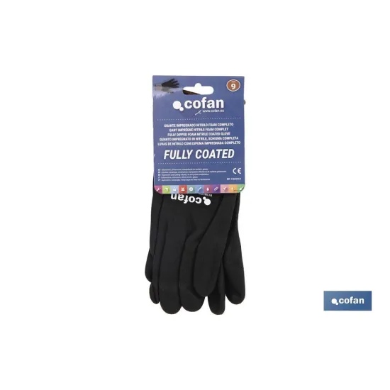 GUANTE IMPREG.COMPLETO FOAM NITRILO T-10
