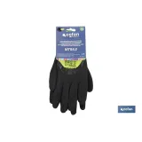 GUANTE IMPREG. NITRILO ESPUMA PROTECC. FRIO T-9 venta unitaria