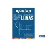 PÓSTER MAGNETIZADO 297x210 mm MEDIDOR DE TAMANHO DA LUVA