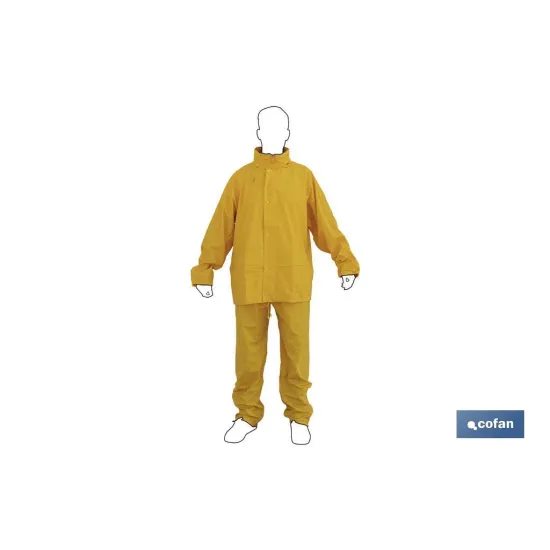 TRAJE DE AGUA PU/PVC VERDE TALLA XL