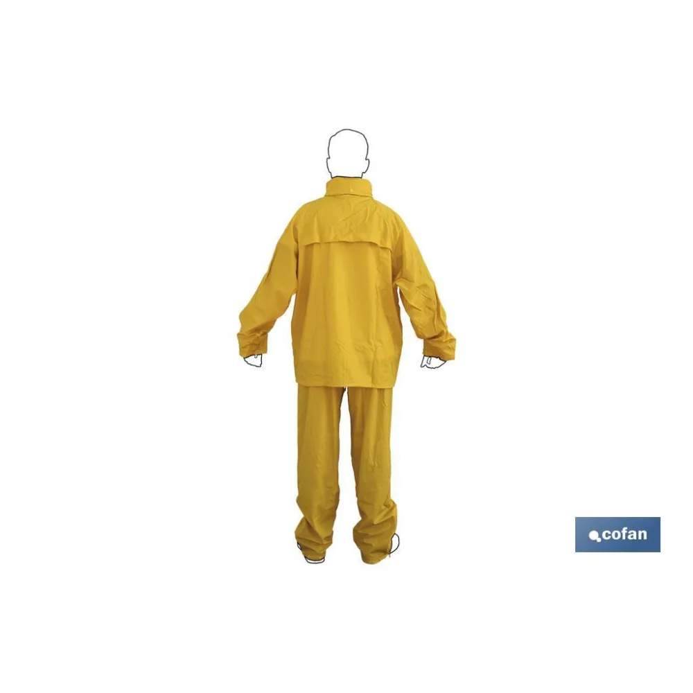 TRAJE DE AGUA PU/PVC VERDE TALLA XXXL